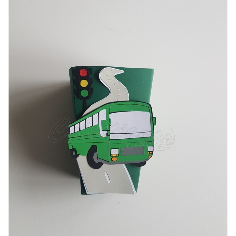 Dėžutė spragėsiams Autobusas