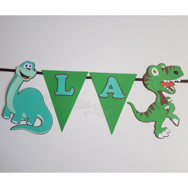 Vėliavėlės "Dinozaurai 1"