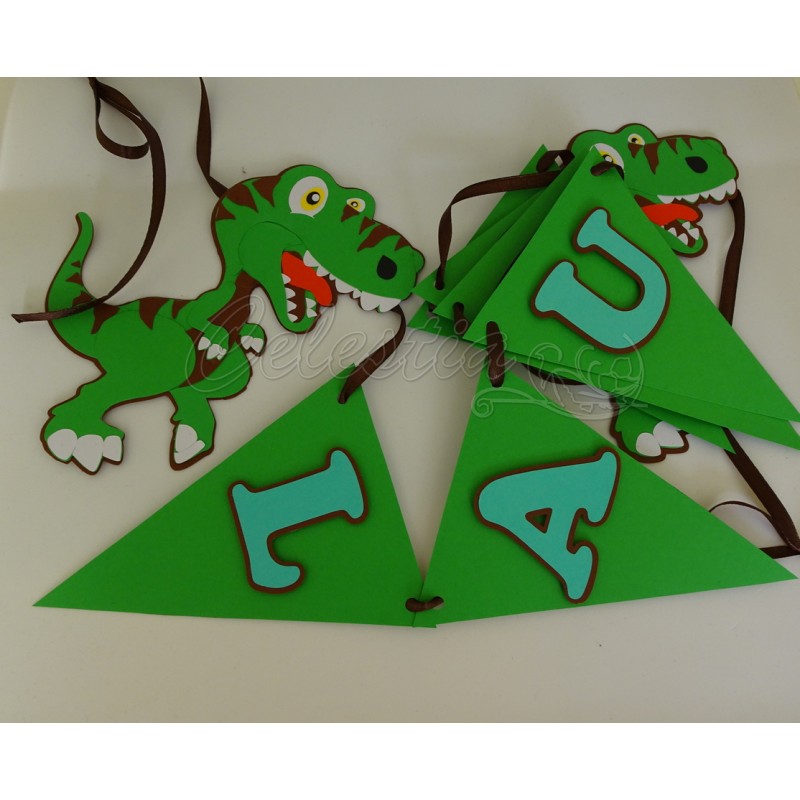 Vėliavėlės "Dinozaurai 2"