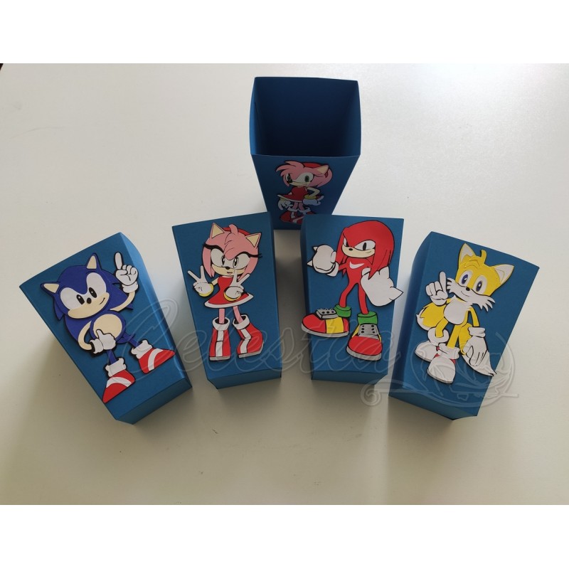 Dėžučių rinkinys spragėsiams Ežiukas Sonic