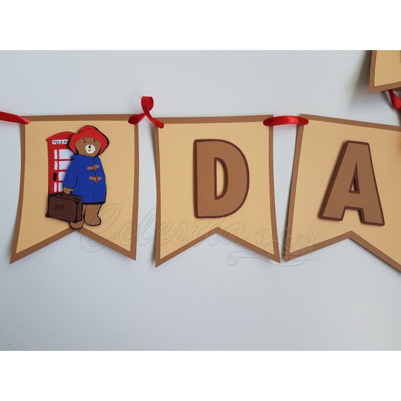 Vėliavėlės Meškiukas Padingtonas