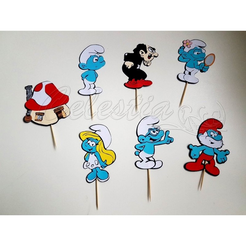 Smeigtukų rinkinys Smurfai 2