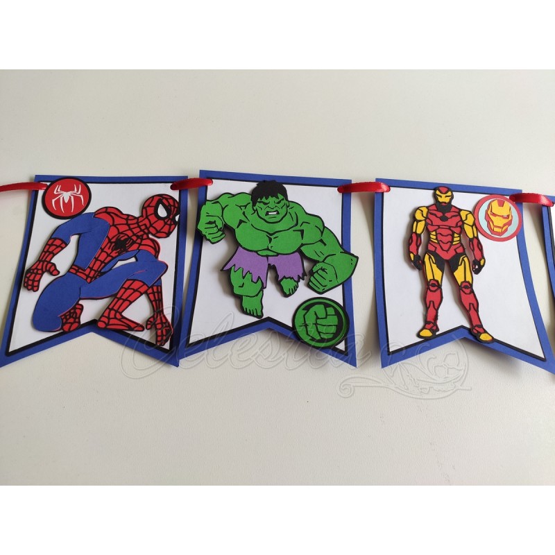 Vėliavėlės  Super Herojai