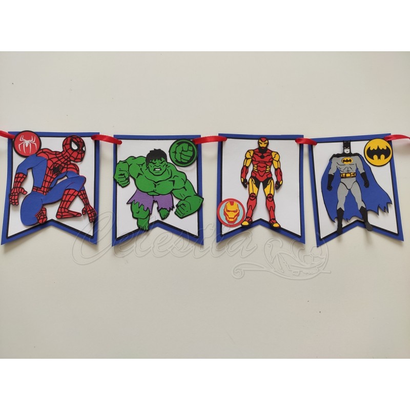Vėliavėlės  Super Herojai