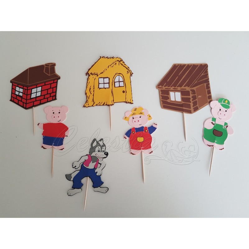 Smeigtukai Trys paršiukai