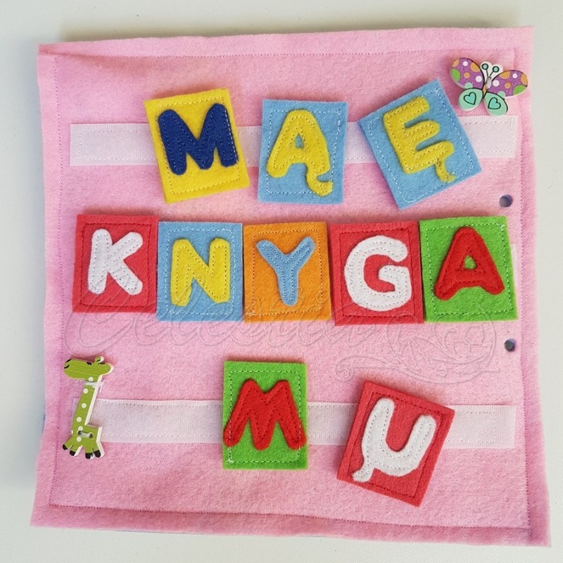Knygutės puslapis - Raidės
